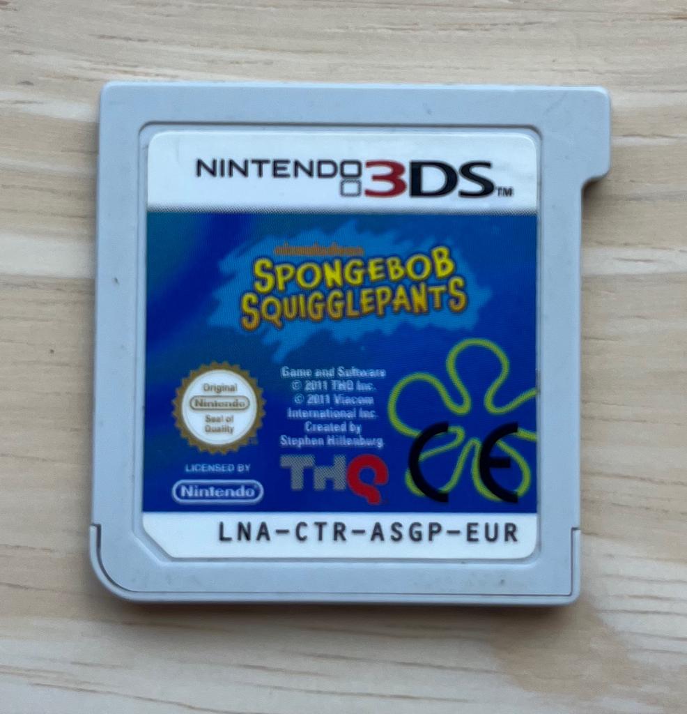 SpongeBob Squarepants The Silly Scribbler (3DS), Enlèvement, Comme neuf