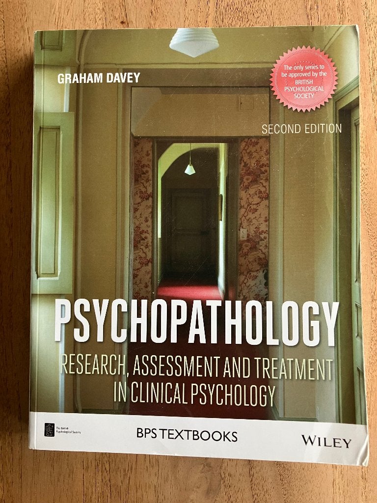 Psychopathology, Boeken, Psychologie, Ophalen, Klinische psychologie, Zo goed als nieuw, Graham C. Davey