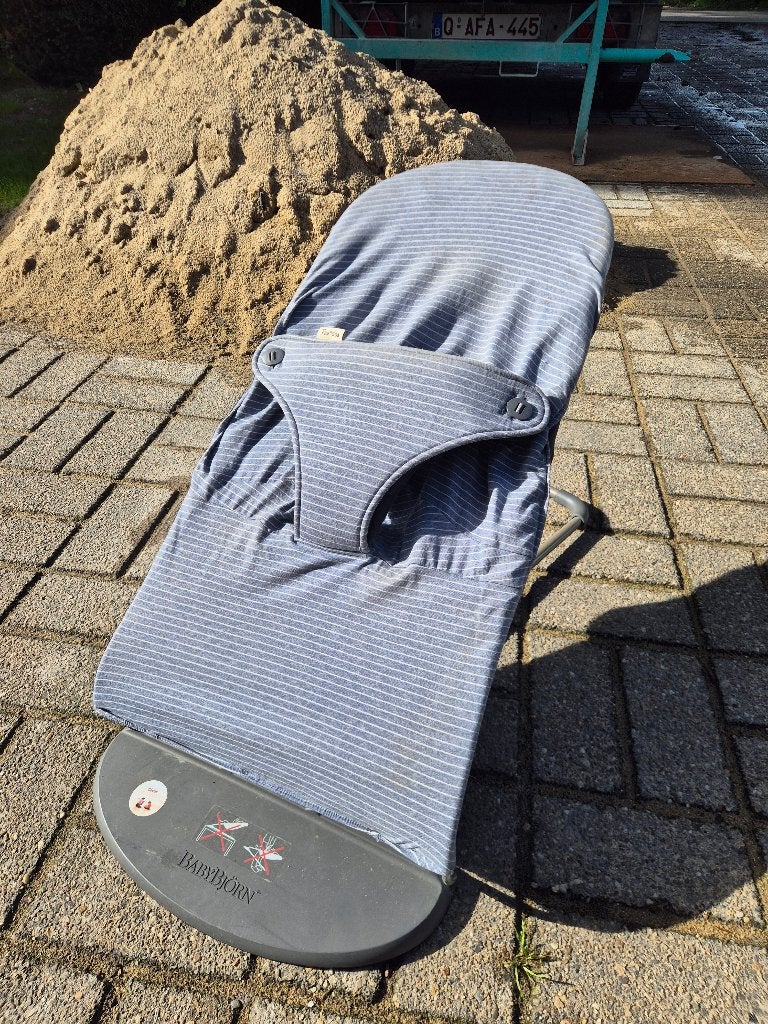 babybjorn wipper, Kinderen en Baby's, Ophalen, Gebruikt, Wipstoel, Met gordel(s) of riempje(s)