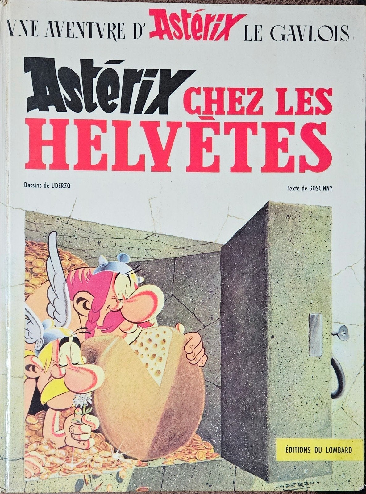 EDITION ORIGINALE Asterix chez les helvetes, Livres, Enlèvement ou Envoi, Utilisé, Cartoons ou Dessins humoristiques, Goscinny et Uderzo