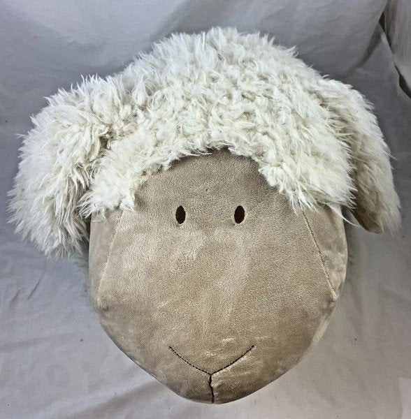 Décoration murale Mars & More en forme de mouton en peluche, Enfants & Bébés, Jouets | Peluches, Overige karakters, Autres marques