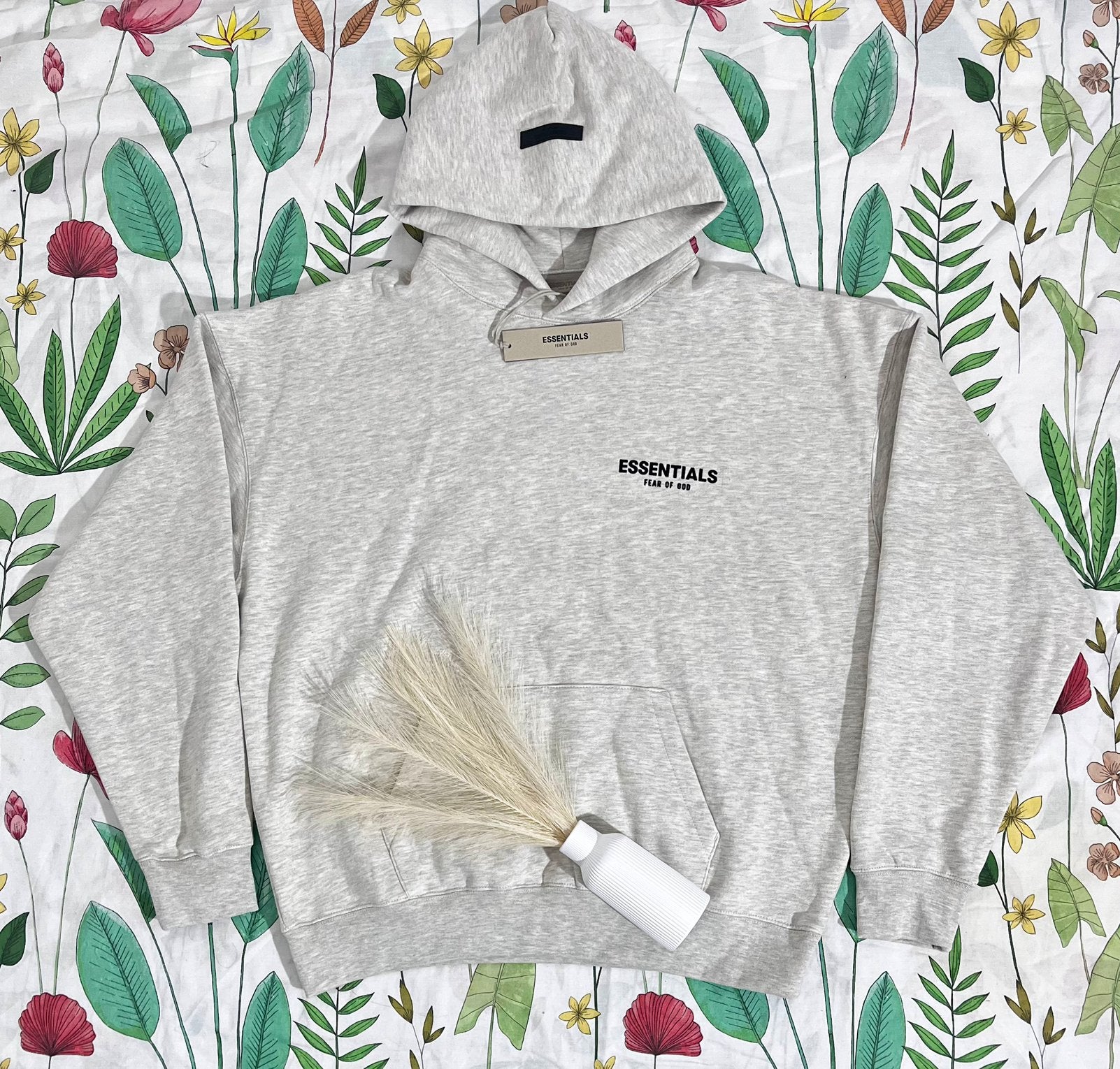 Sweat à capuche Essentials, Enlèvement ou Envoi, Neuf, Taille 52/54 (L), Gris