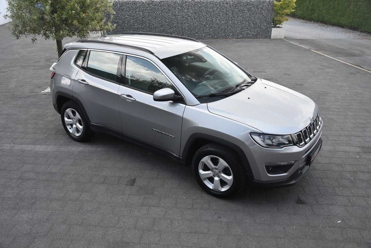 Jeep Compass 1.4i 140 Longitude Navi/Cam/Dab+/4Season/Carpla, Argent ou Gris, Achat, Euro 6, Entreprise