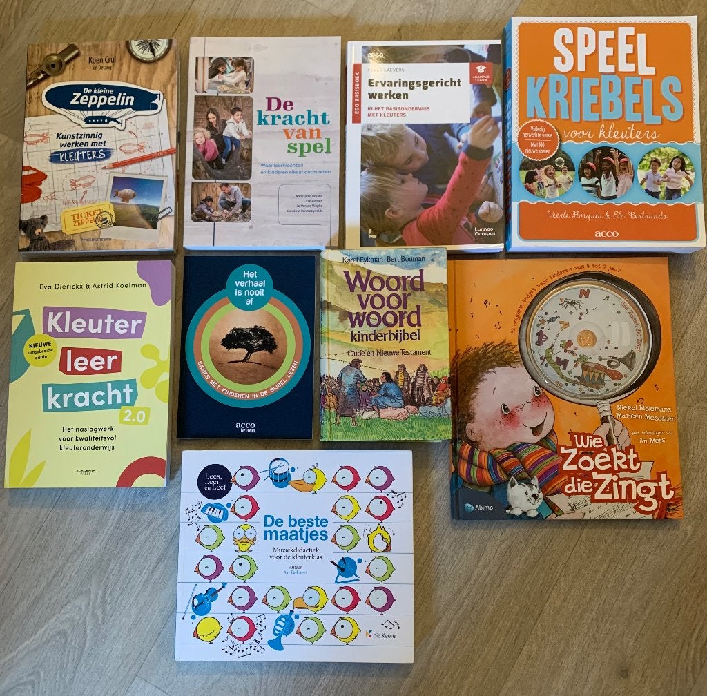Tweedehandsboeken opleiding kleuteronderwijs, Ophalen, Zo goed als nieuw, Hoger Onderwijs