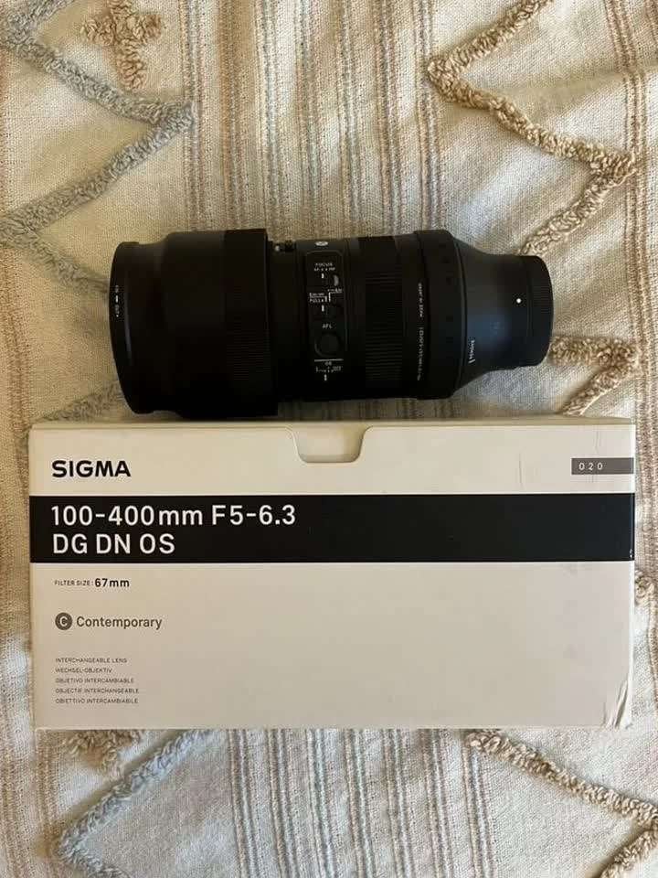 Sigma 100-400 F5-6.3 DGDN OS, Sigma, Enlèvement ou Envoi, Téléobjectif, Comme neuf