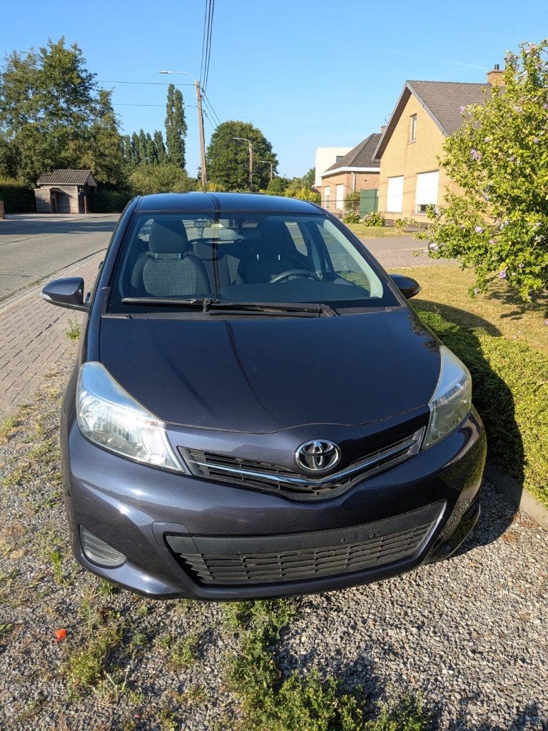 Toyota Yaris, Auto's, Euro 5, Stof, Zwart, Blauw