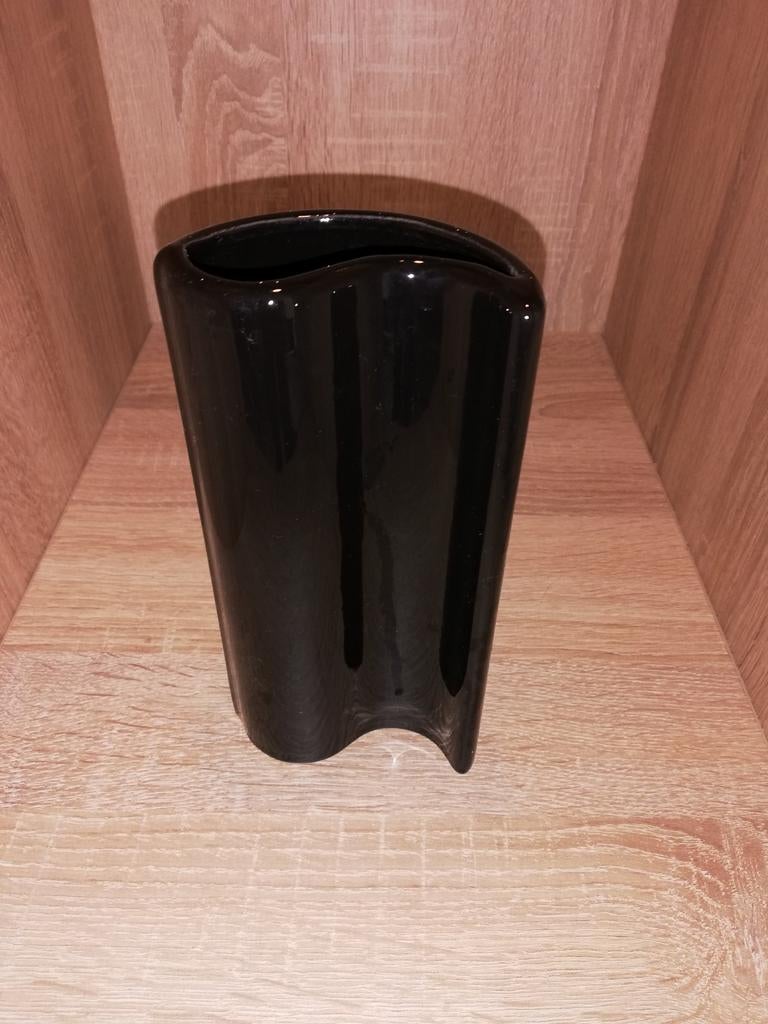 Vase noir, Maison & Meubles, Accessoires pour la Maison | Vases, Neuf, Moins de 50 cm, Enlèvement ou Envoi, Poterie ou Porcelaine