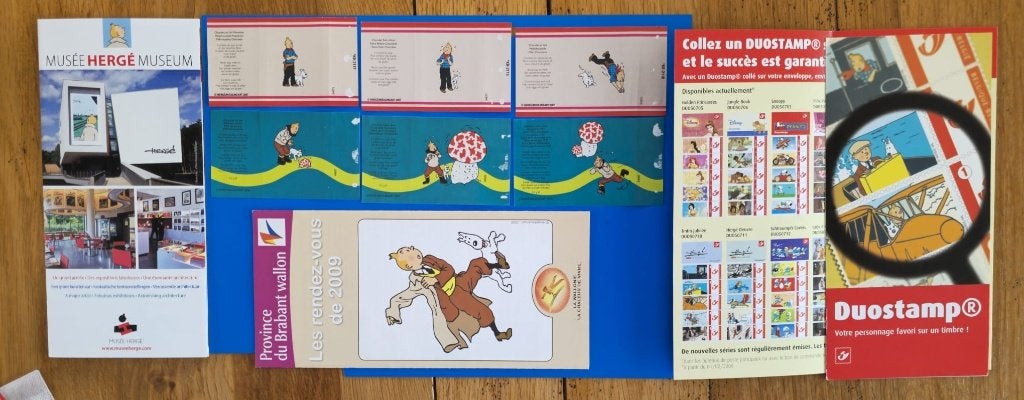 2007-TINTIN ET NEUHAUS, Envoi, Tintin
