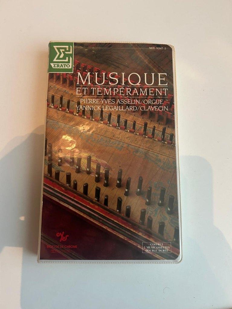 Cassettebox Musique et Temperament, CD & DVD, Cassettes audio, Enlèvement ou Envoi, Originale, Avec boîte de rangement, étagère ou coffret