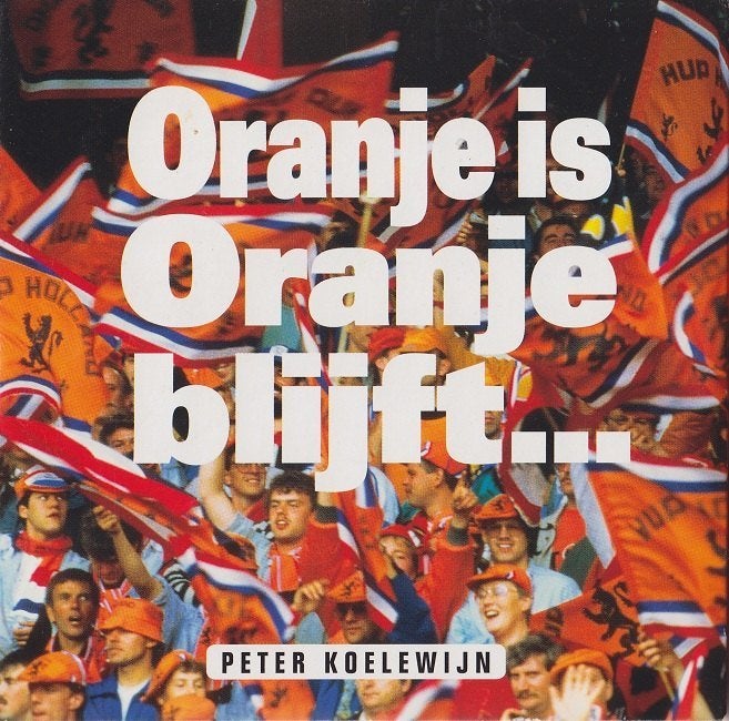 SALE--CD PETER KOELEWIJN-Oranje Is, Oranje Blijft, Cd's en Dvd's, Verzenden