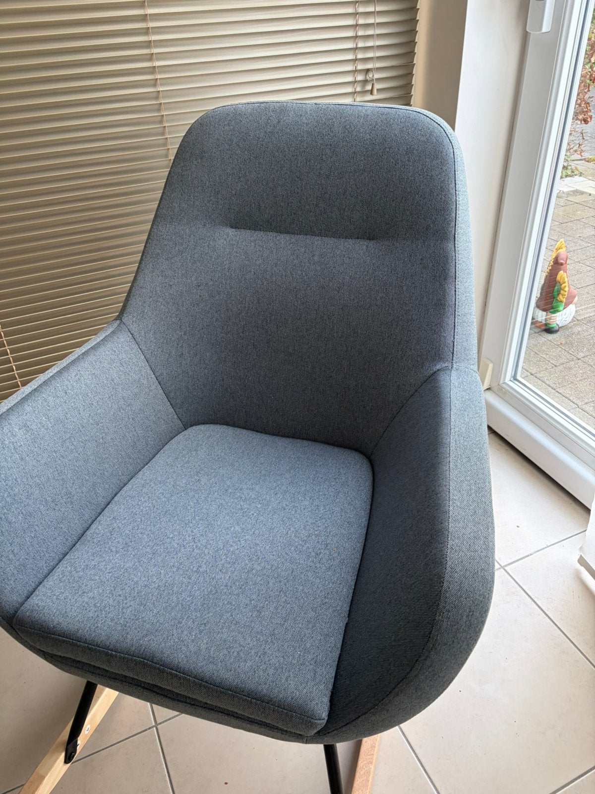 Schommelstoel, Ophalen, Kunststof, Zo goed als nieuw, Relaxstoel
