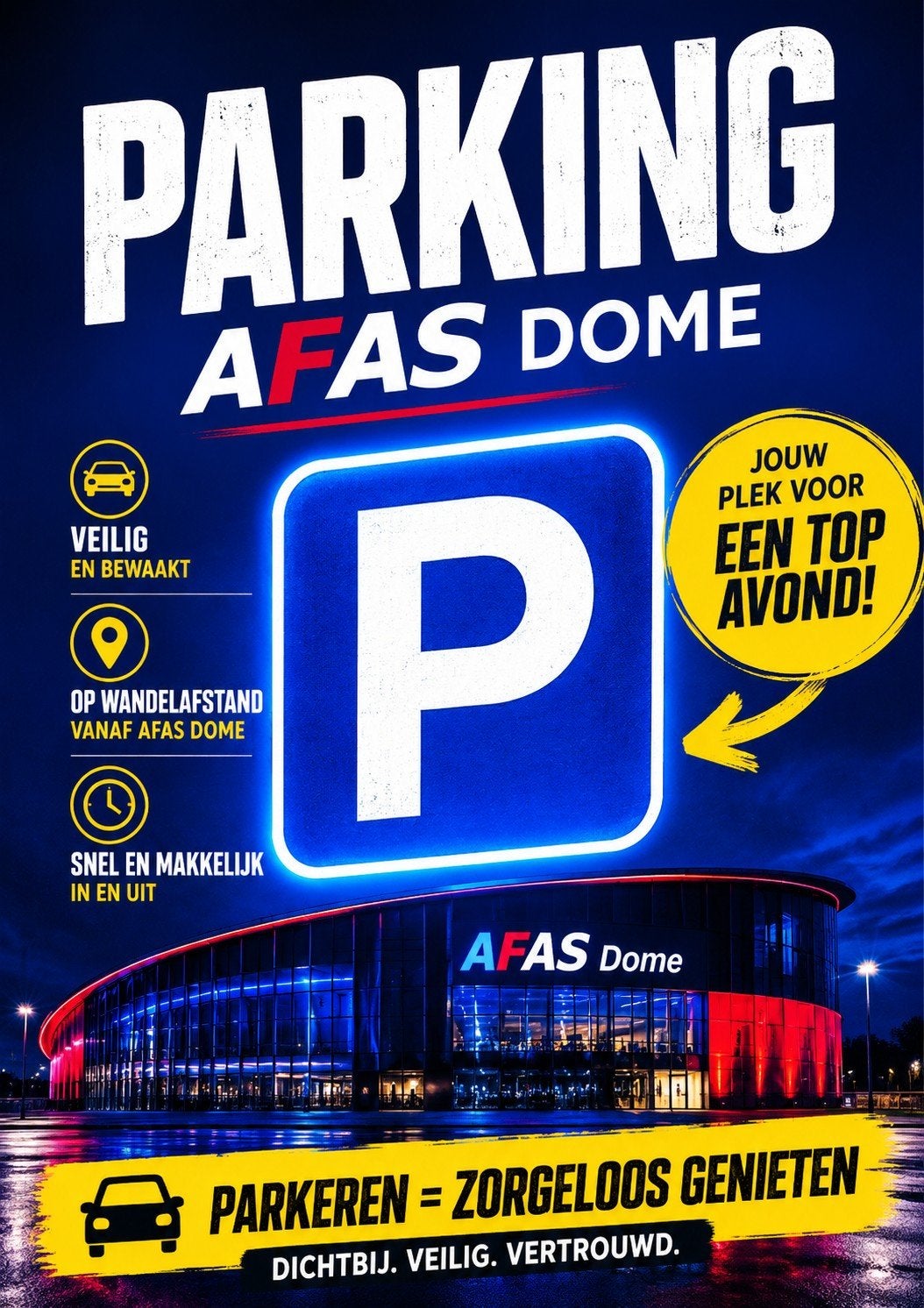 Parkeerplaats Te Huur Tijdens Evenementen Te Sportpaleis!, Province d'Anvers