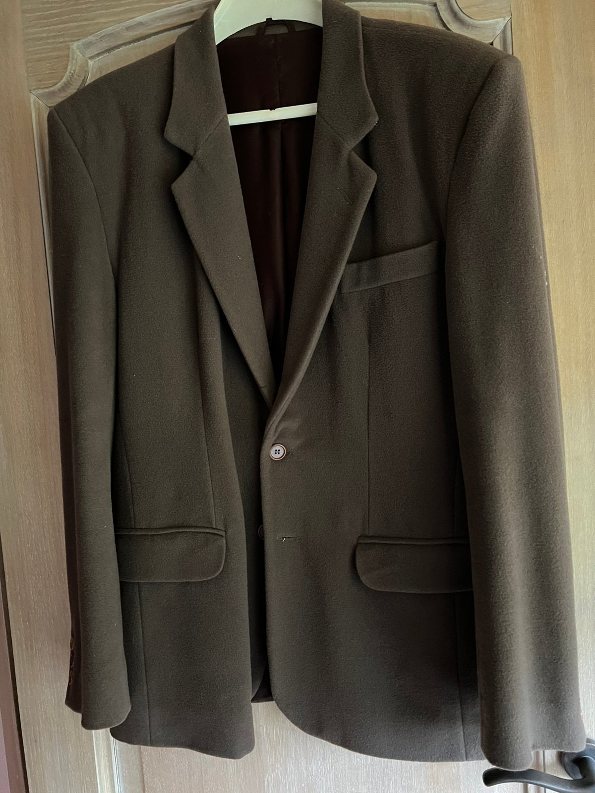 Winterblazer maat 48 (smal), Enlèvement, Comme neuf, Taille 48/50 (M), Brun