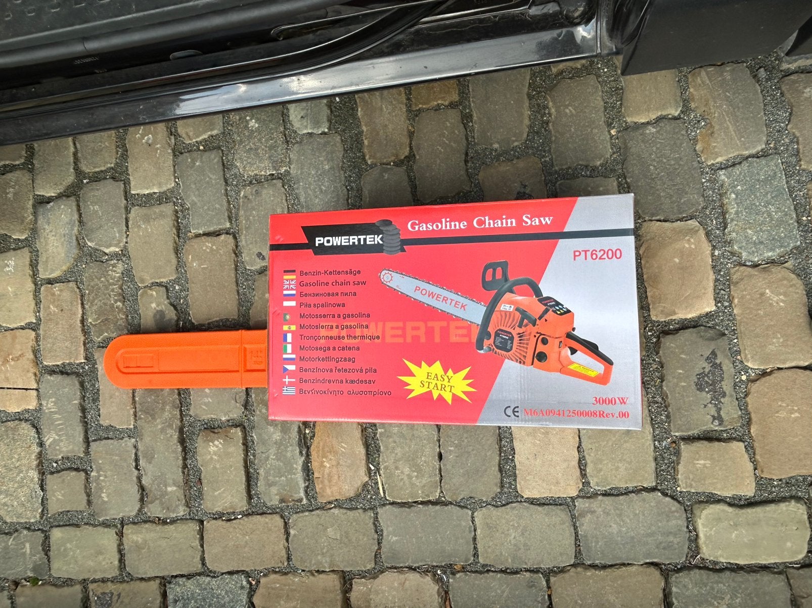 Kettingzaag Powertek kettingzaag, Ophalen, Nieuw, Benzine