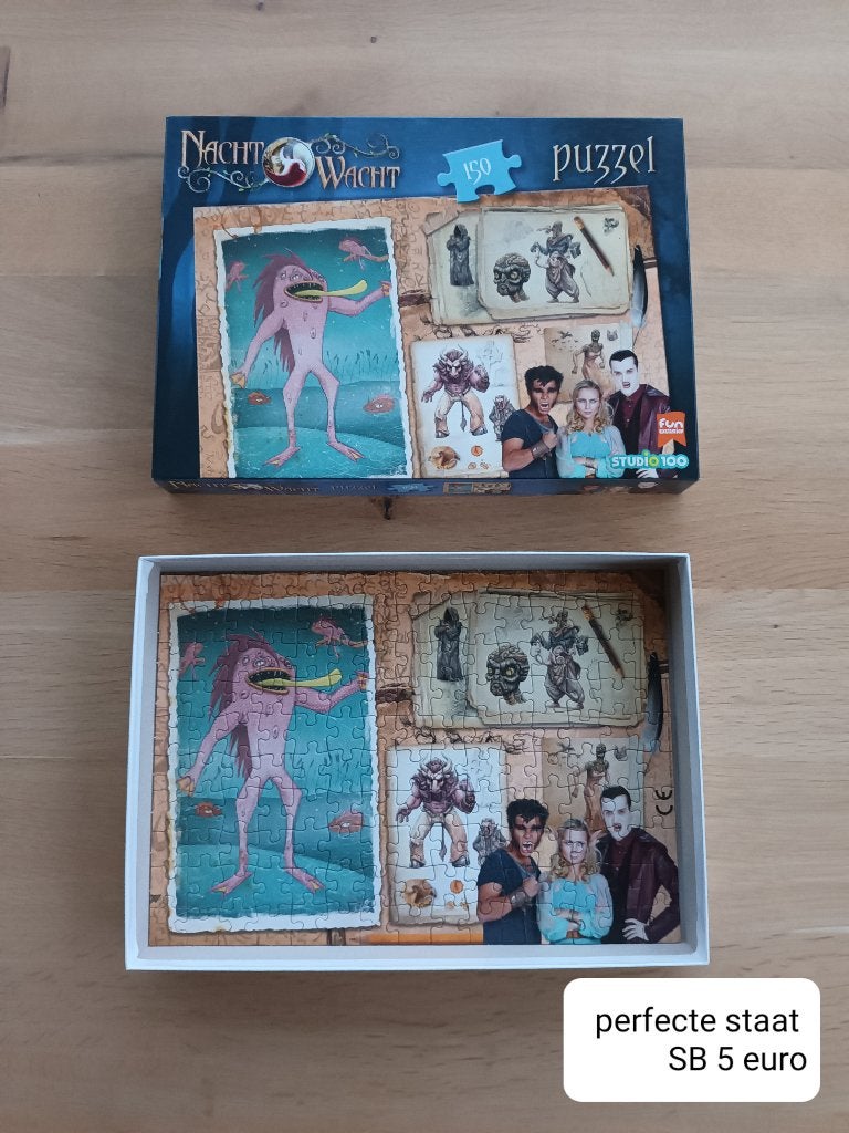 Puzzel Nachtwacht, Ophalen, Meer dan 50 stukjes, Zo goed als nieuw, 6 jaar of ouder
