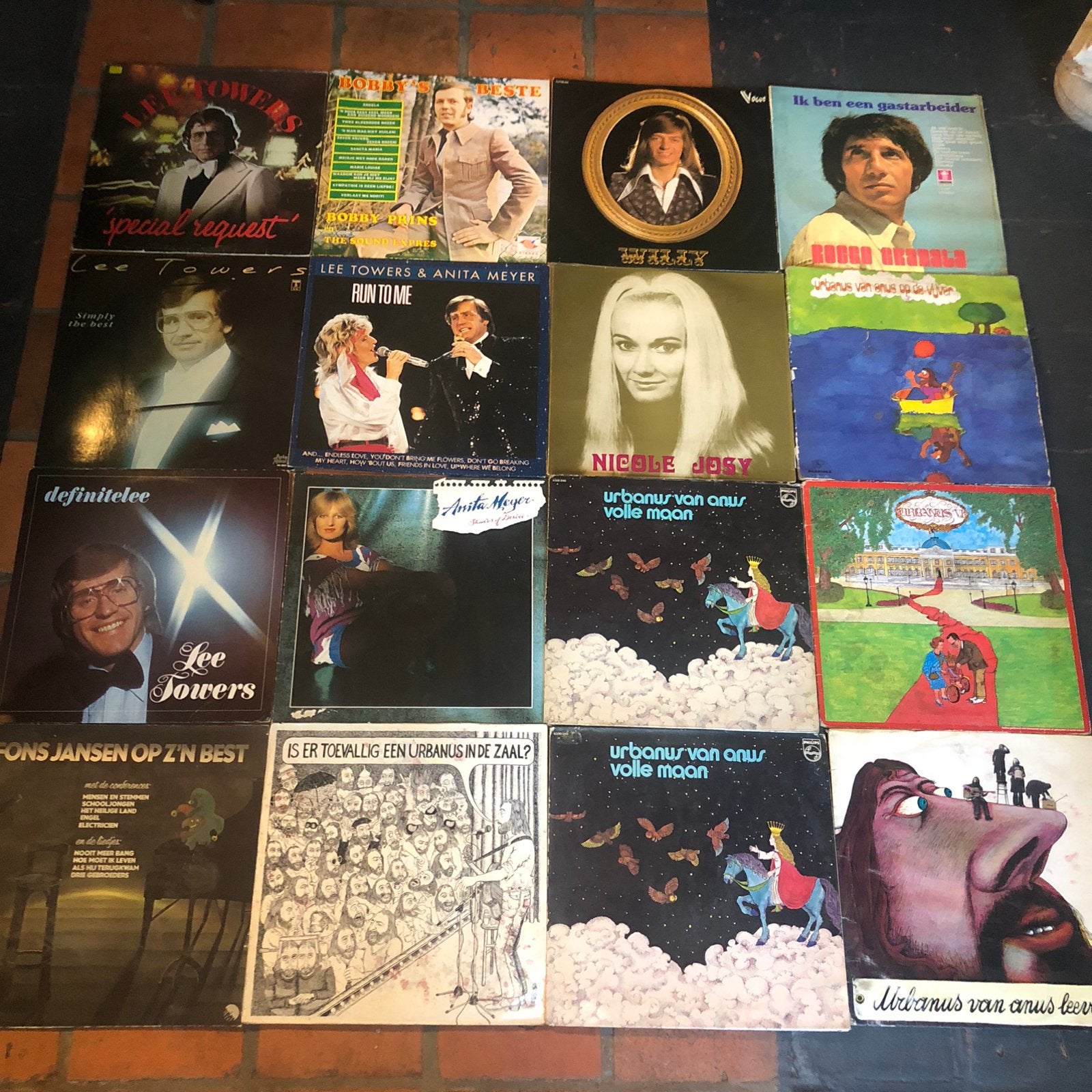 Lp Lot in Nederlands/Vlaams +500 stuks, Verzamelen, Ophalen