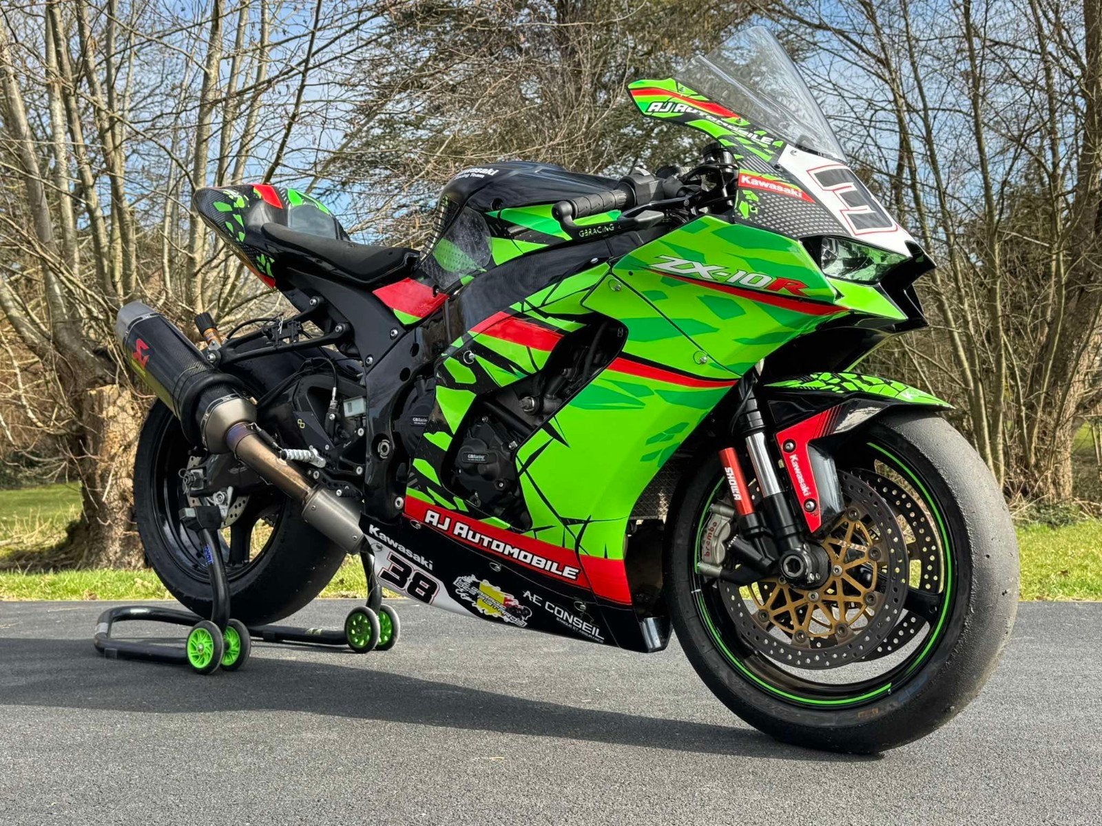 kawasaki zx10r piste, Motoren, Bedrijf
