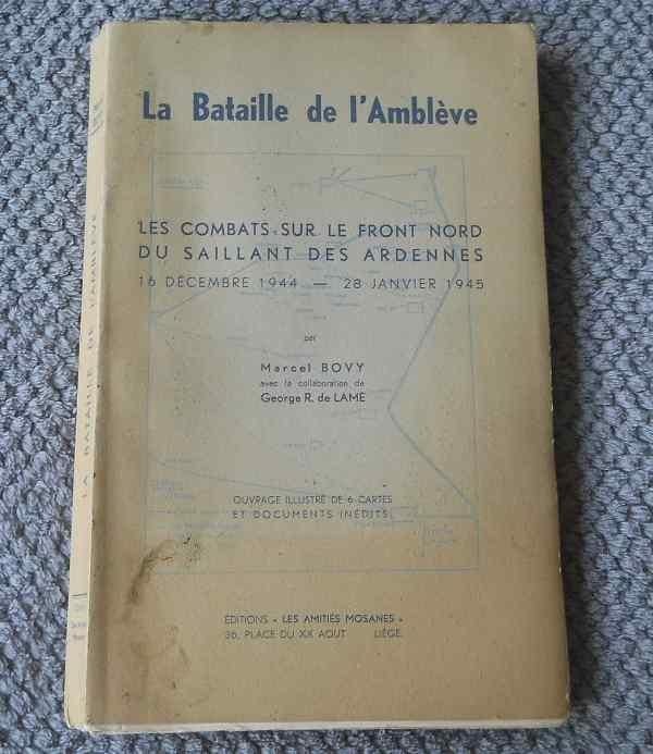 La bataille de l' Amblève - front nord saillant des Ardennes, Enlèvement ou Envoi, Deuxième Guerre mondiale, Utilisé