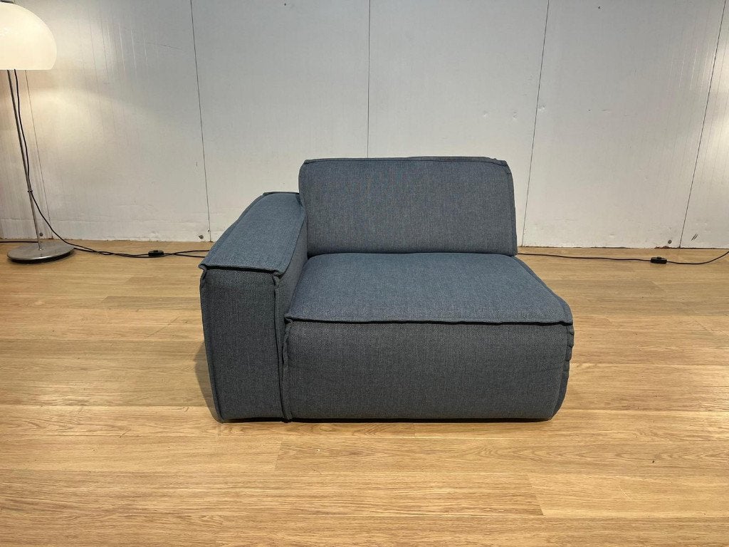 Fest Amsterdam canapé modulaire bleu clair – PN : 1.750 €, Maison & Meubles, Fauteuils, Comme neuf, Tissus, 100 à 125 cm, 100 à 125 cm