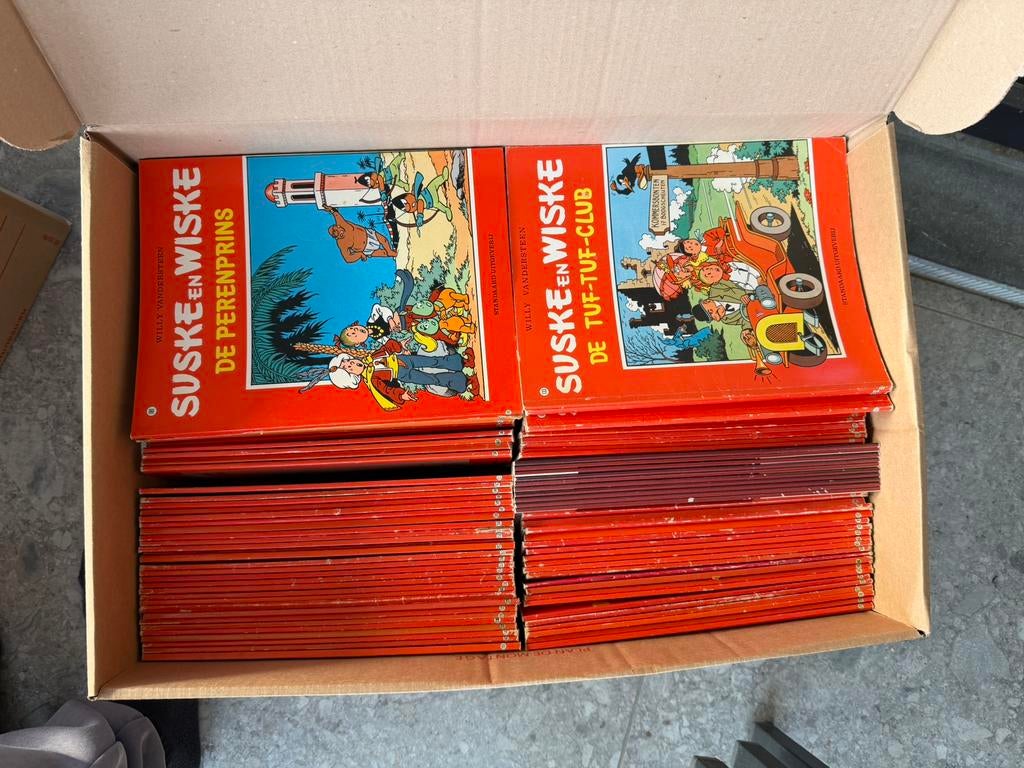 Strips Suske en Wiske, Kiekeboe, Jommeke en meer, Meerdere stripboeken, Ophalen, Gelezen