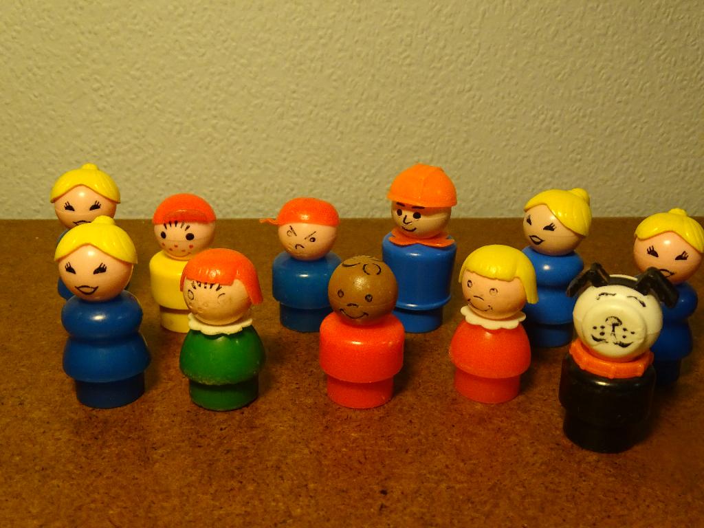Fisher Price 11 poppetjes, Kinderen en Baby's, Speelgoed | Fisher-Price, Ophalen of Verzenden, Gebruikt, Speelset