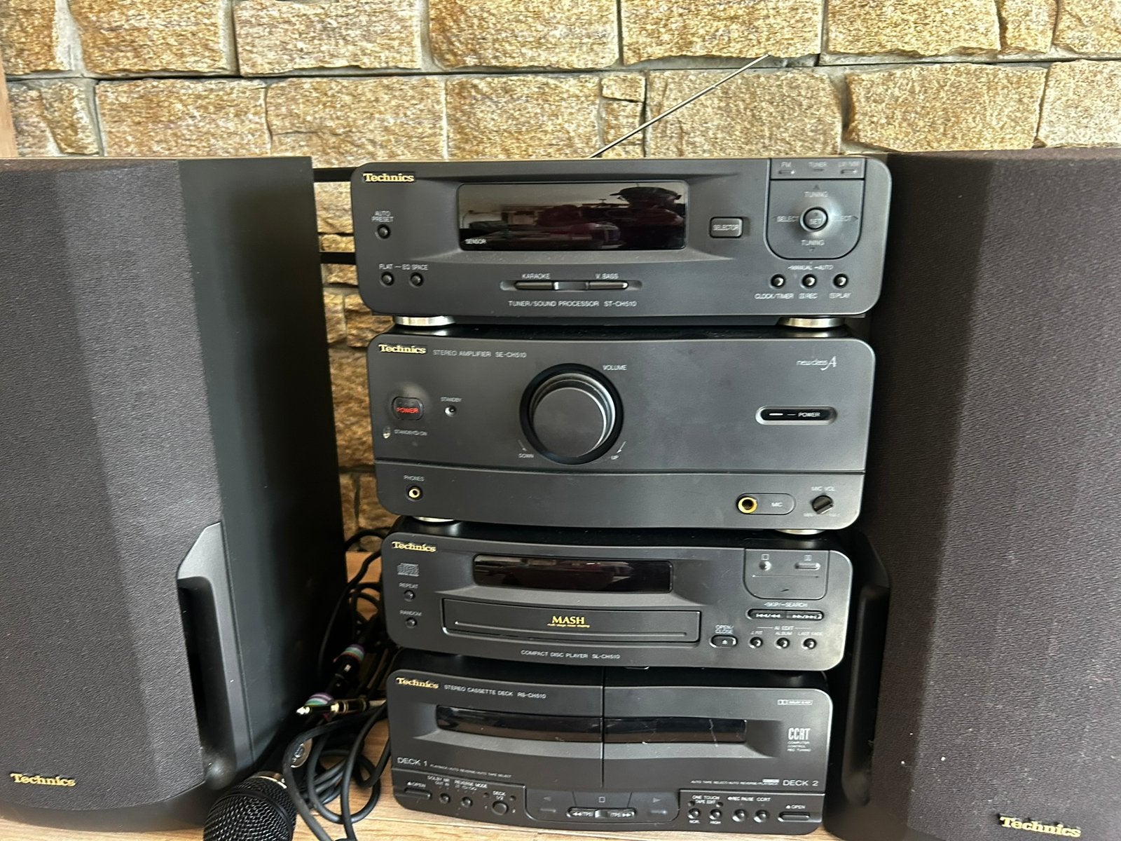 Chaine Hi-fi Technics, TV, Hi-fi & Vidéo, Enlèvement, Comme neuf, Lecteur CD