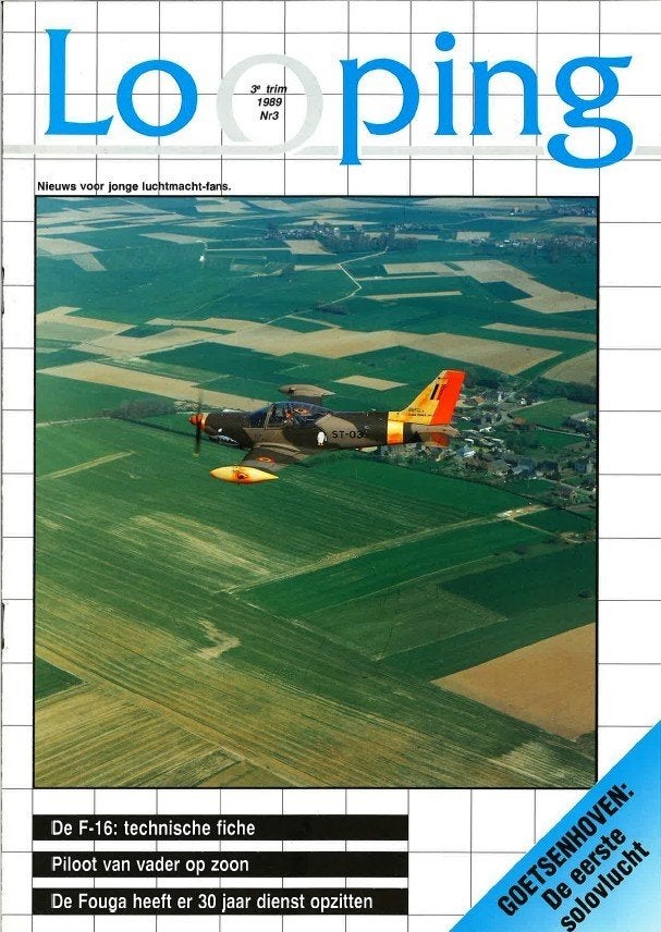 Looping  Nieuws voor jonge Luchtmachtfans  3e trim. ’89 Nr 3, Collections, Aviation, Enlèvement, Neuf, Livre ou Revue