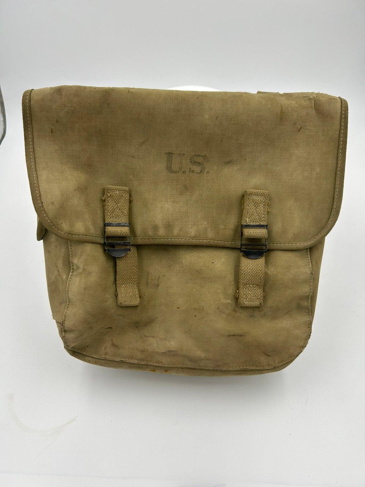Musette M36 ruber (caoutchoutée) ww2 US, Collections, Enlèvement ou Envoi, Armée de terre, Autres types