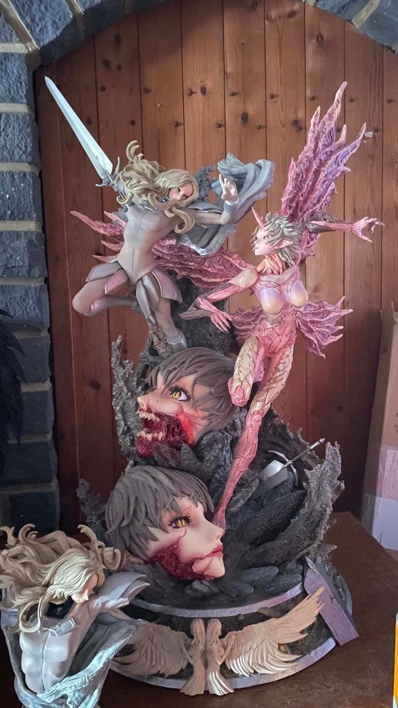Teresa vs Priscilla Figurama statue 1/6, Enlèvement ou Envoi, Comme neuf, Fantasy