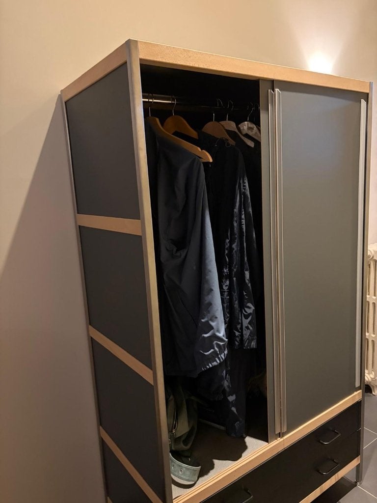 Kewlox kledingkast, Overige materialen, Gebruikt, 100 tot 150 cm, 50 tot 100 cm
