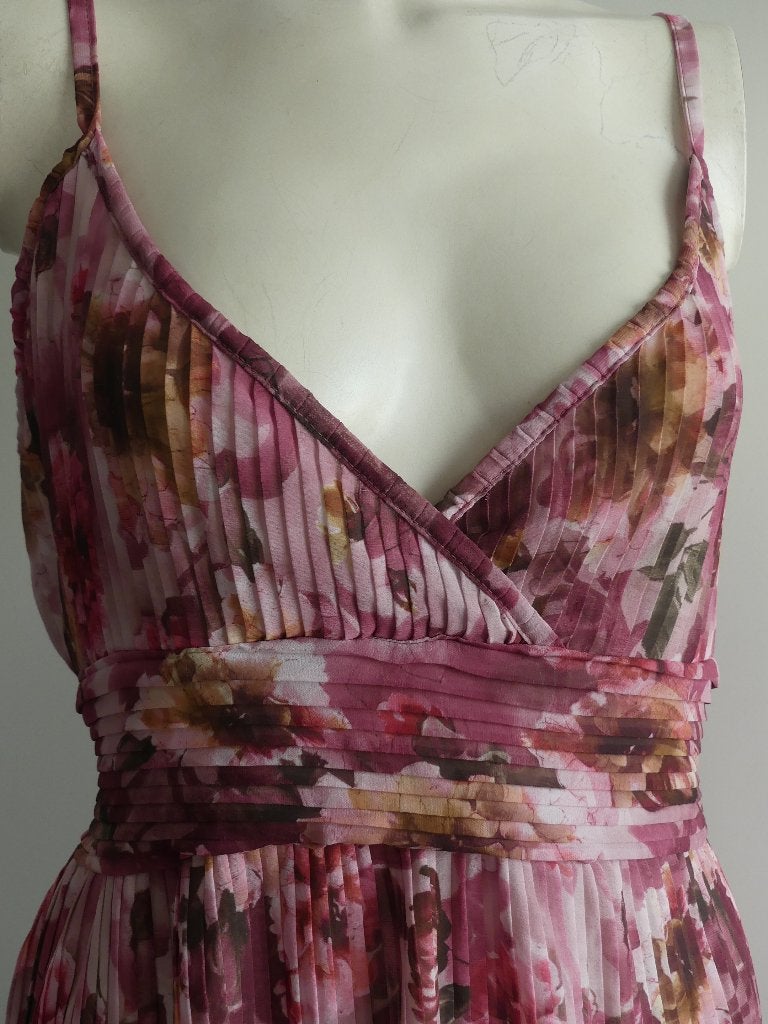 Mooi zomer topje van gebloemde plissé voile, maat L, Verzenden, Vila, Maat 42/44 (L), Nieuw