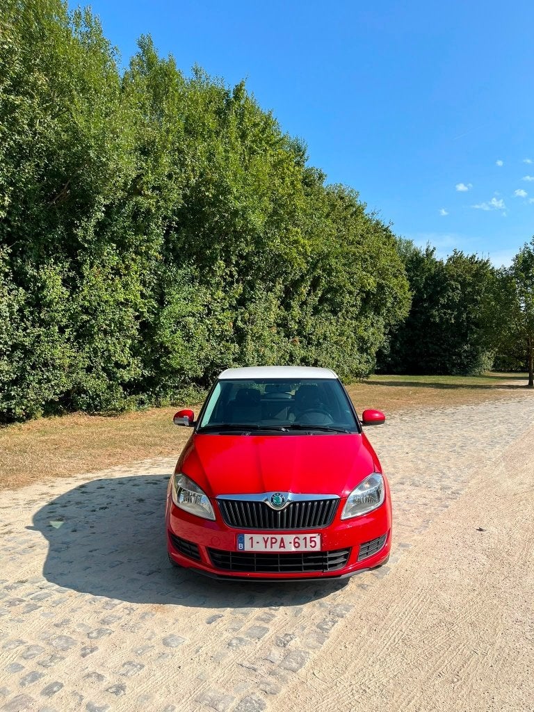 Škoda Fabia 1.6 TDI 75 ch | 117.224 km | 12/2011, Autos, Rouge, Euro 5, Achat, Boîte manuelle