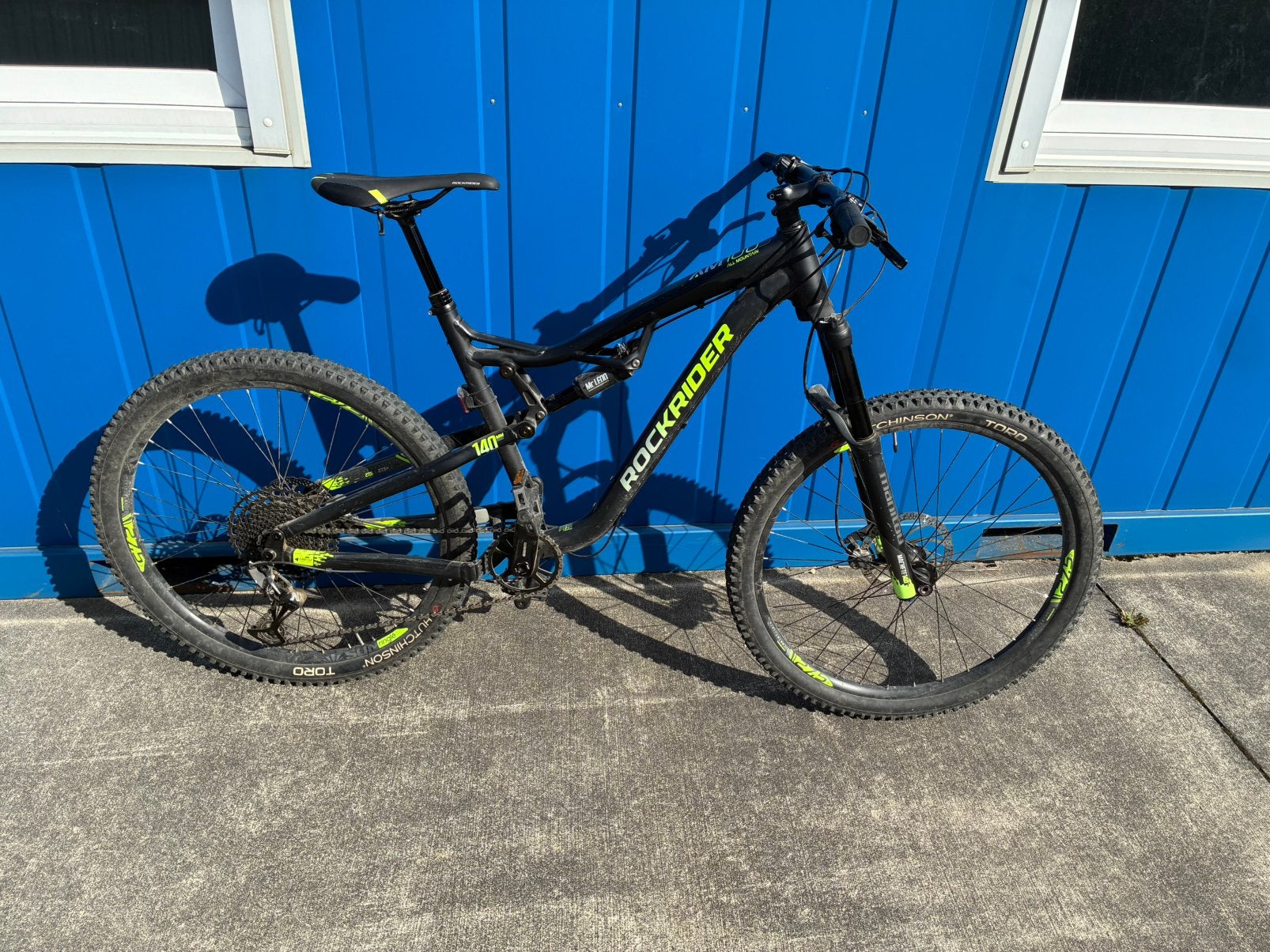 VTT Rockrider 27,5, Fietsen en Brommers, Fietsen | Mountainbikes en ATB, Gebruikt, Overige merken, Fully, Schijfrem, Ophalen
