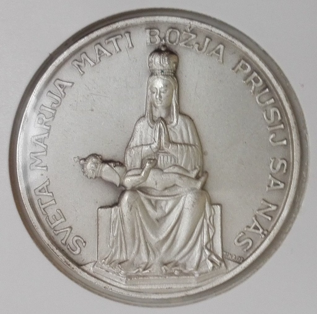 Herdenkingspenning 1997 Italië Piero Monassi - aardbeving, Verzenden, Italië, Losse munt, Zilver