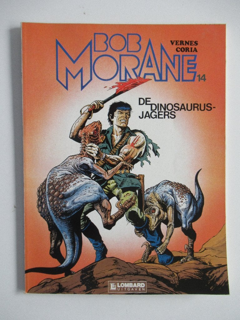 bob morane...nr.14...de dinosaurusjagers............1st, Enlèvement ou Envoi, Utilisé