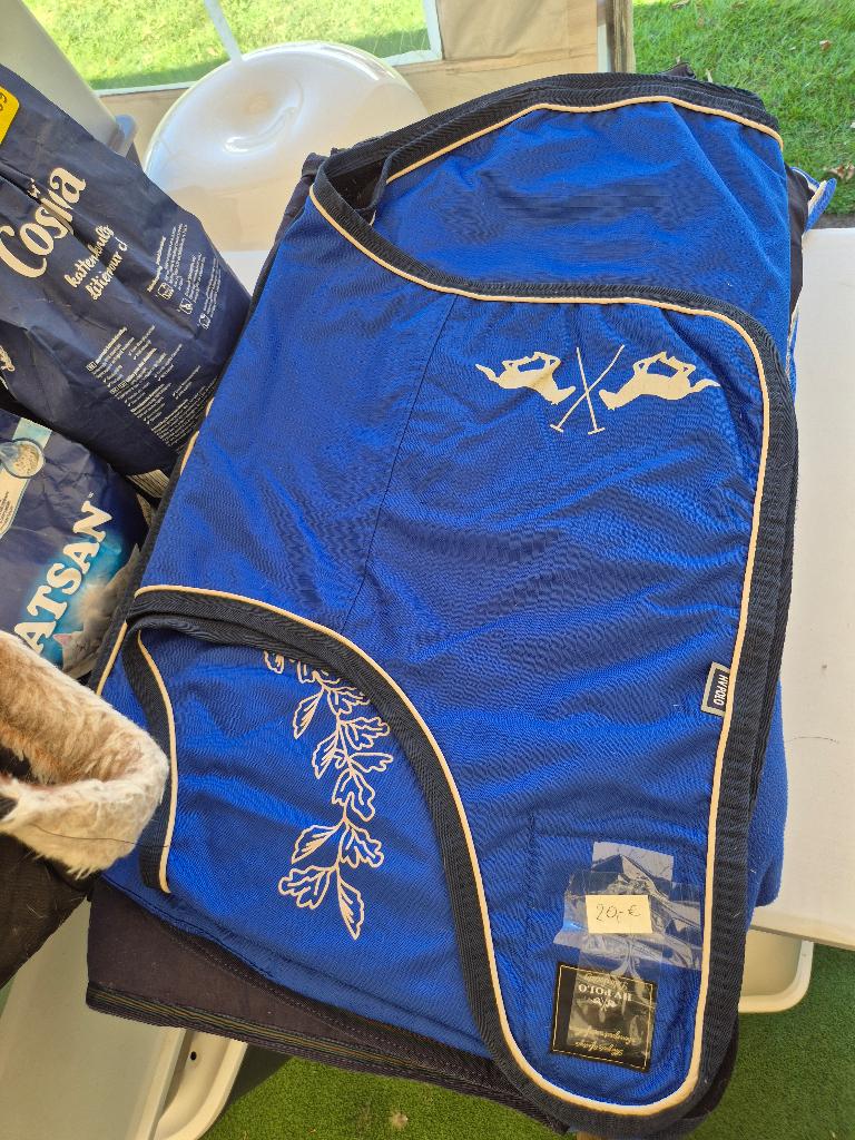 Paardendeken HV POLO Geel Putte Brussel, Ophalen of Verzenden, Gebruikt, HV Polo