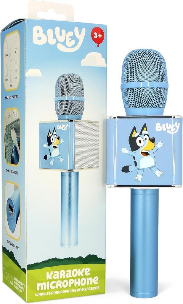 OTL  BL1077 Bluey draadloze Bluetooth-micro met luidspreker, Ophalen of Verzenden, Nieuw, Microfoon(s)