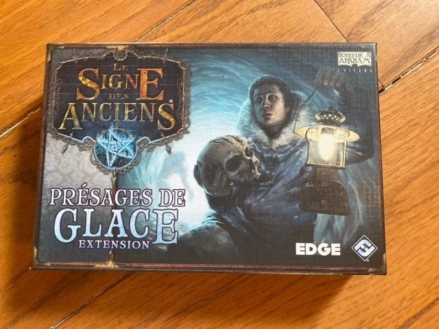 LE SIGNE DES ANCIENS : PRESAGES DE GLACE - extension rare, Envoi