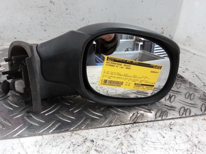 Rétroviseur extérieur droit d'un Citroen C3, -, 3 mois de garantie, Utilisé, -
