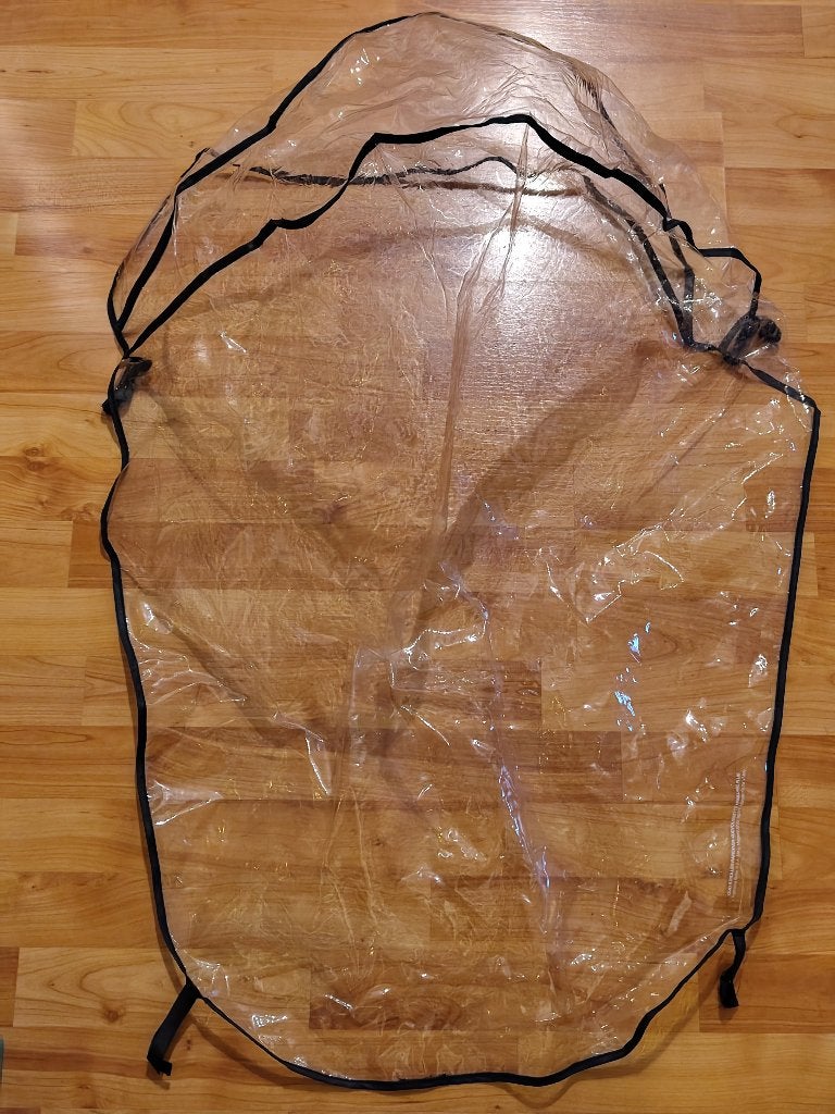 housse de pluie pour poussette Transparent PVC, Enfants & Bébés, Enlèvement, Comme neuf, Poussette, Autres marques