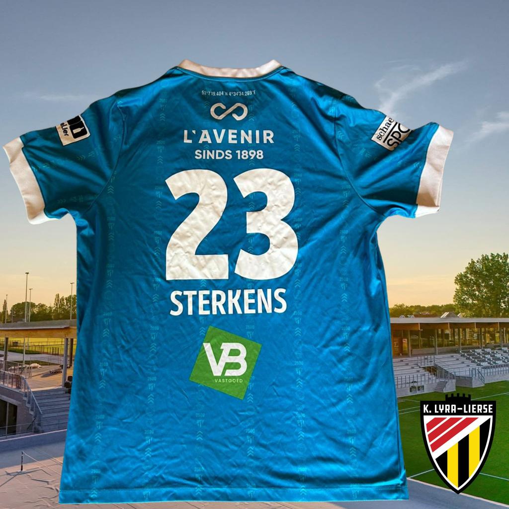 Matchworn shirt | K. Lyra-Lierse | Mats Sterkens, Sport en Fitness, Voetbal, Gebruikt, Shirt, Service@jako.com, Maat L
