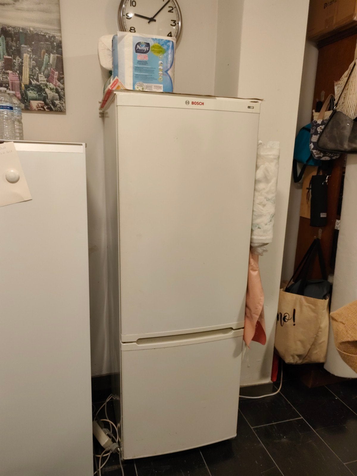 koelkast met diepvries, Elektronische apparatuur, Koelkasten en IJskasten, Ophalen