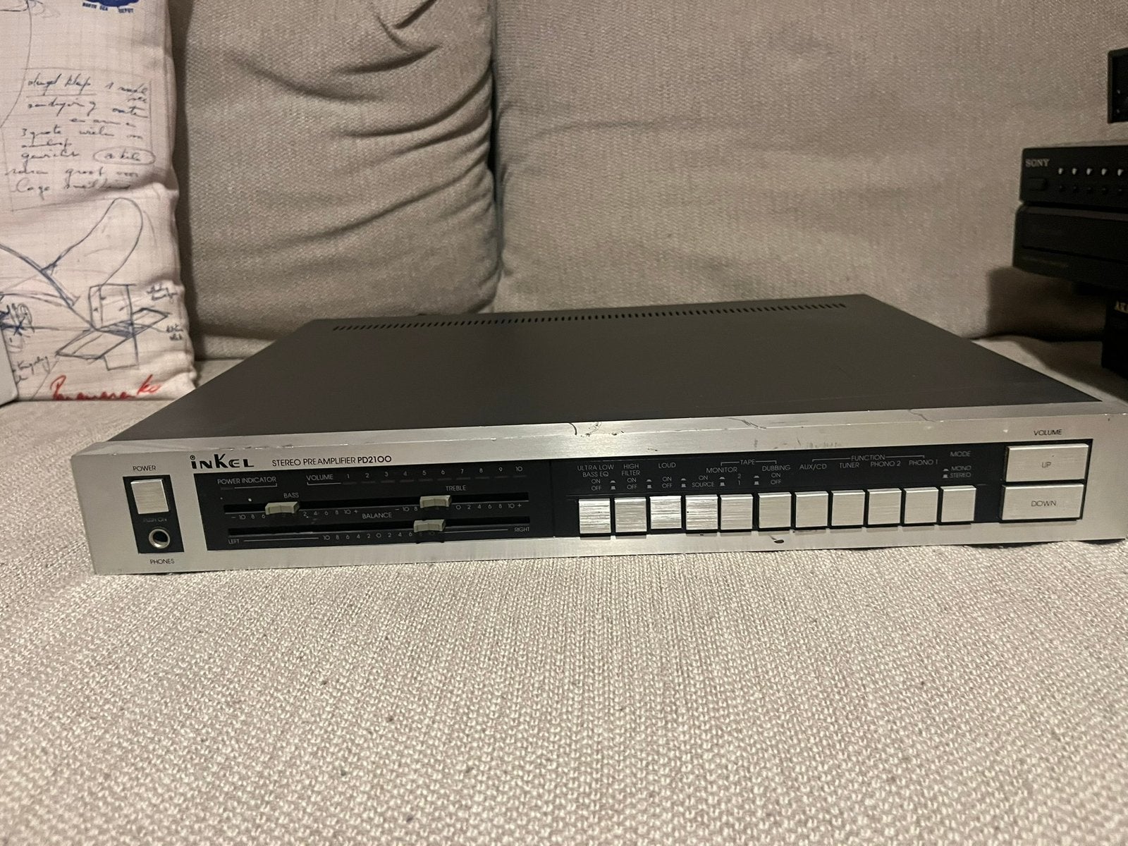 Inkel PD 2100, Ophalen, Gebruikt