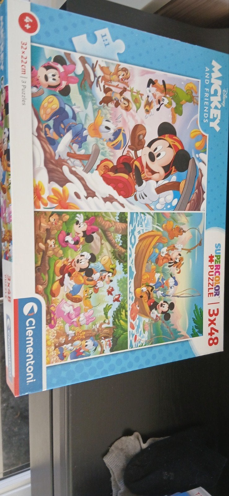 Puzzels Mickey mause, Ophalen