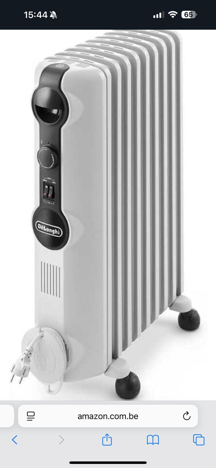 Radiateur DeLonghi, Ophalen, Zo goed als nieuw, Radiator