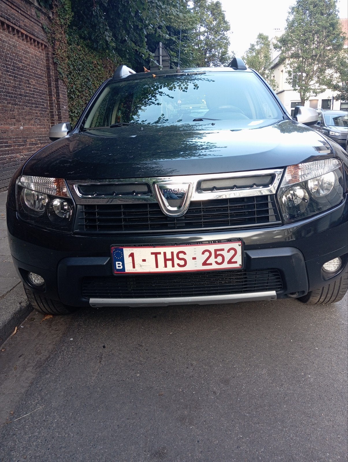 DACIA DUSTER 2012 Benzine 1.6 131000dkm Airco, Auto's, Euro 5, Zwart, 4 cilinders, Duster
