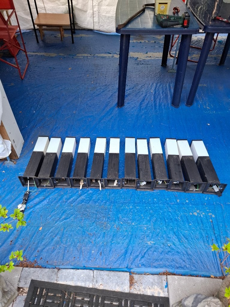 Tuinlampjes, Ophalen, Gebruikt, Minder dan 50 watt, Staande lamp