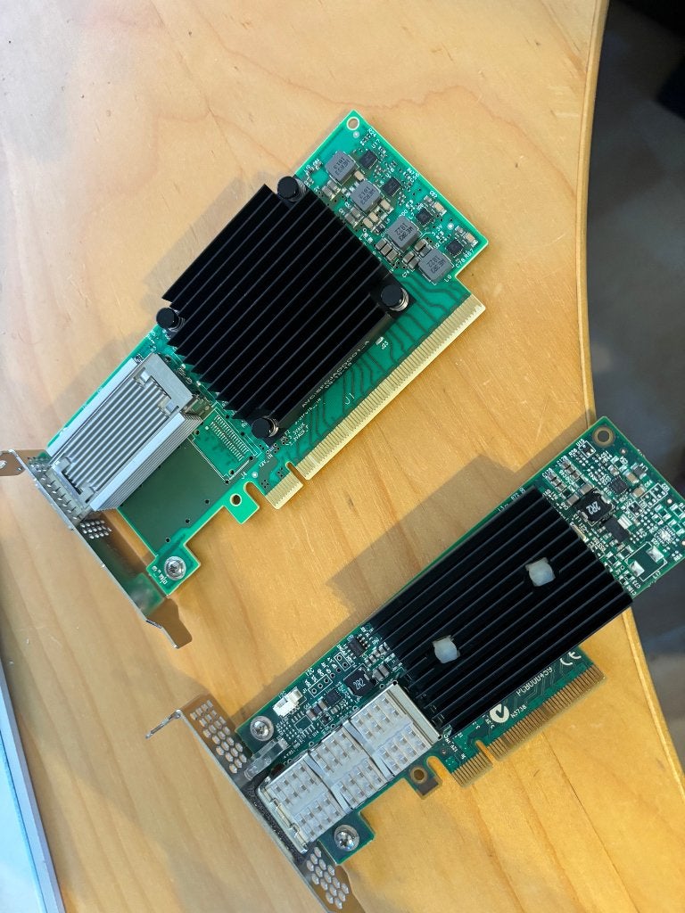 mellanox/nvidia cx3 and cx5 10 en 100Gbps, Computers en Software, Ophalen, Zo goed als nieuw, Intern, Mellanox / Nvidia
