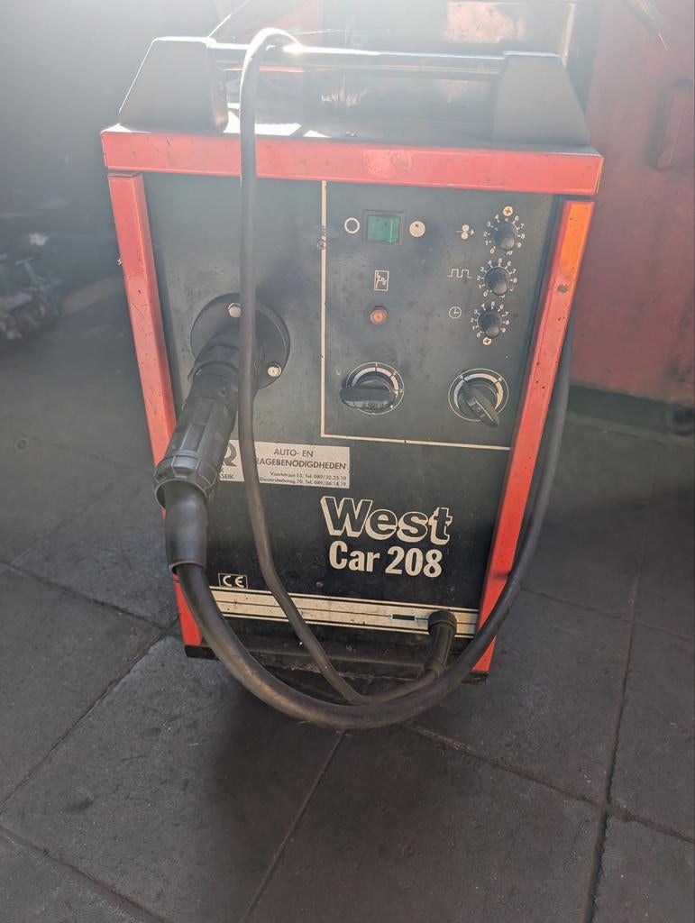 Lasapparaat West Car 208, Ophalen