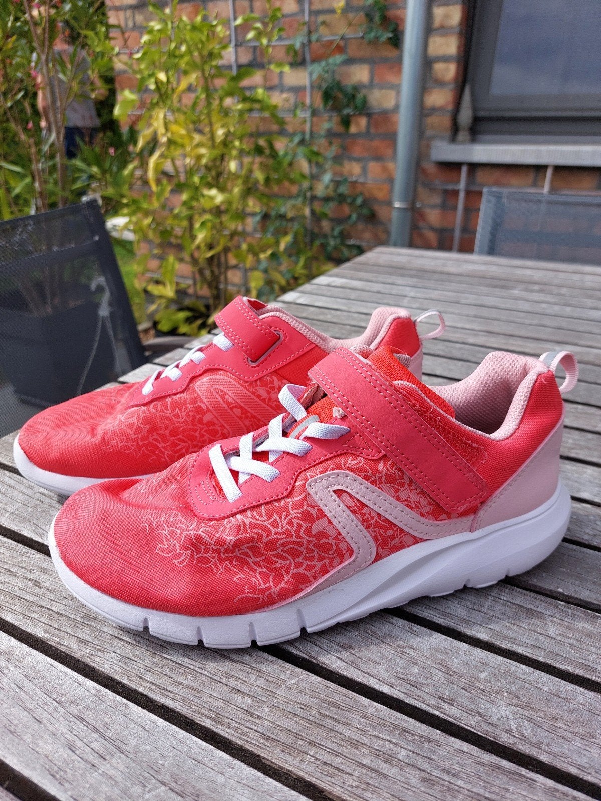sportschoenen kleur coral, maat 37, decathlon, Ophalen